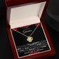 TO My Loving Grandma Love Knot Necklace
