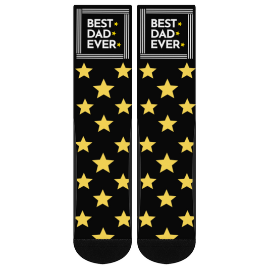 Best-dad-ever-socks-(black-&-yellow)