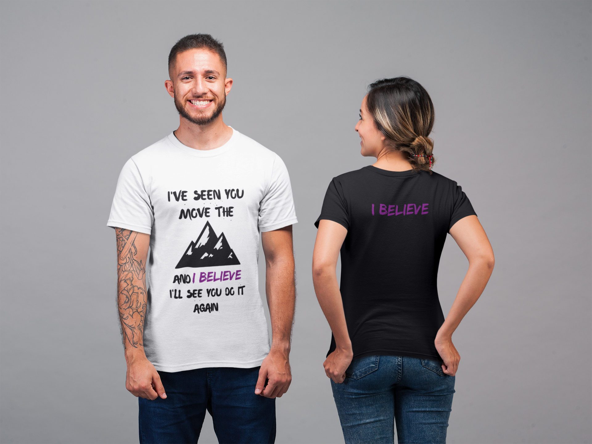 I've-Seen-You-Move-The-Mountains-And-I-Believe-Unisex-T-shirt