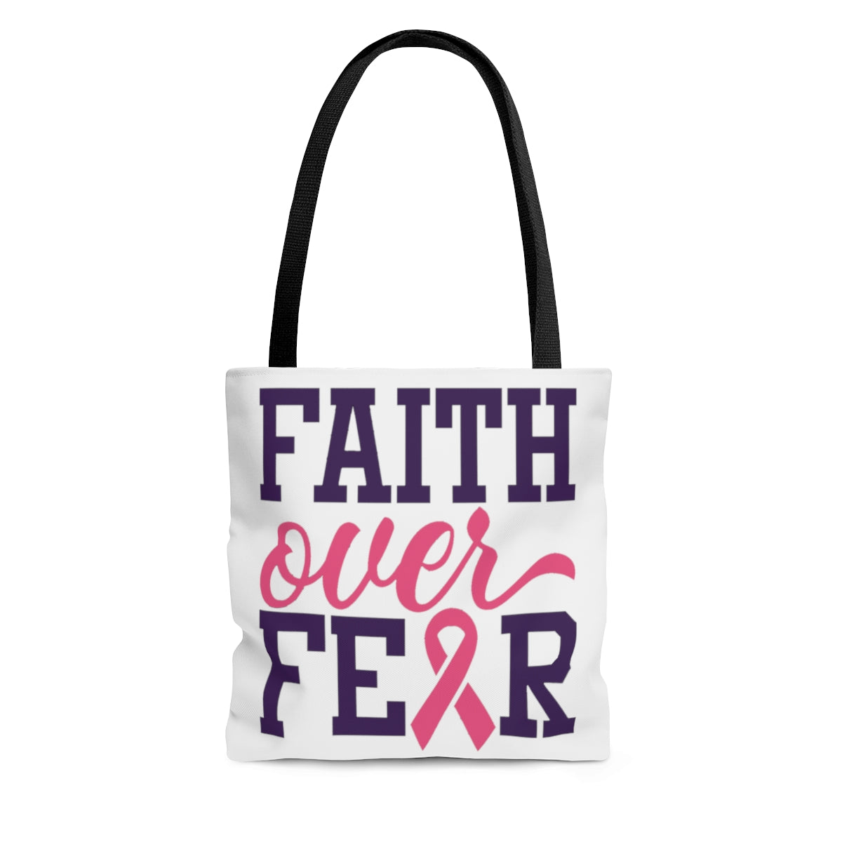 Breast-Cancer-Faith-Over-Fear-Tote-Bag/shopping-bag