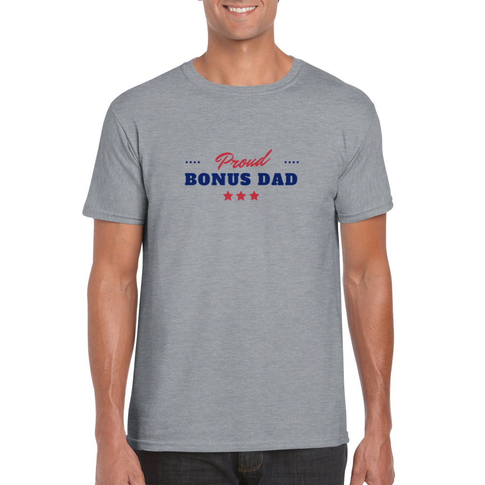 Proud Bonus Dad T-shirt