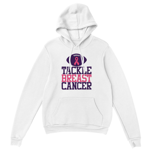 Tackle Breast Cancer Unisex Pullover Hoodie