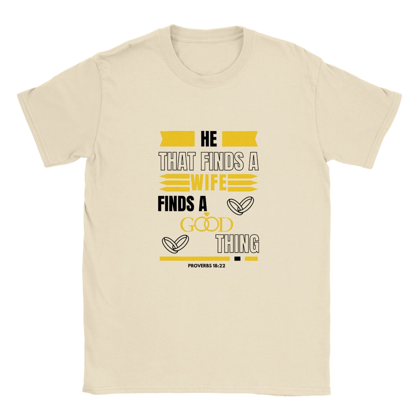 He That Finds A Wife Finds A Good Thing Couples T-shirt