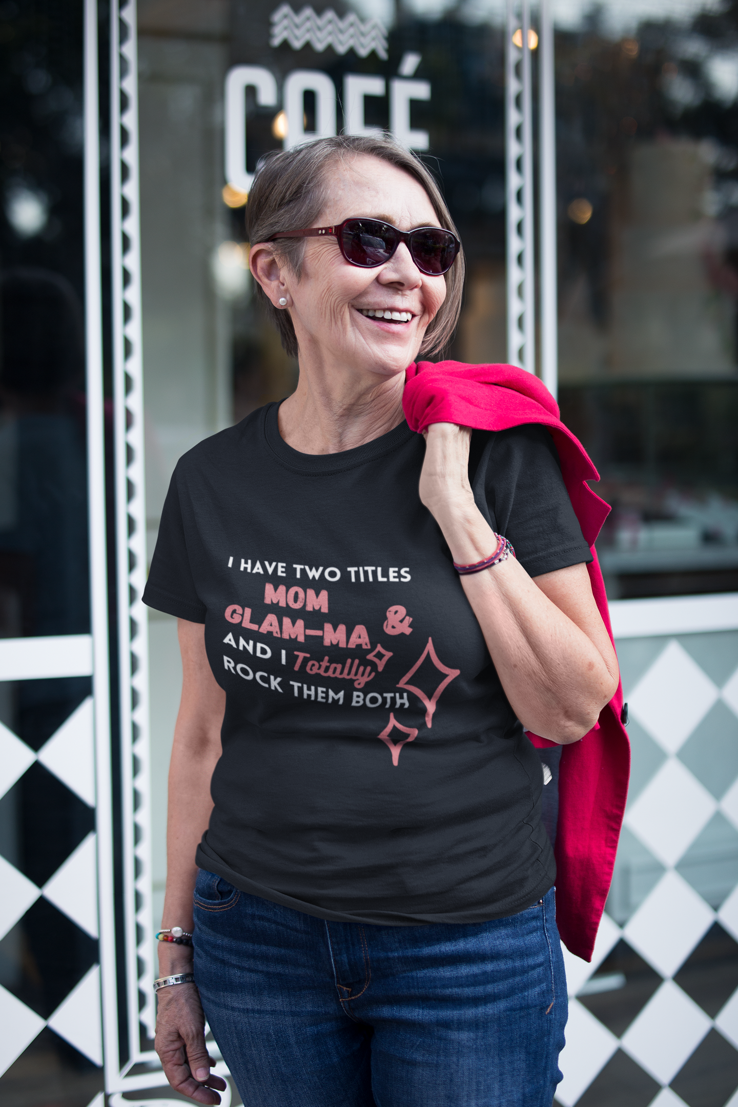 I-Have-Two-Titles-Mom-&-Glam-ma-and-I-Totally-Rock-Them-Both-T-shirt