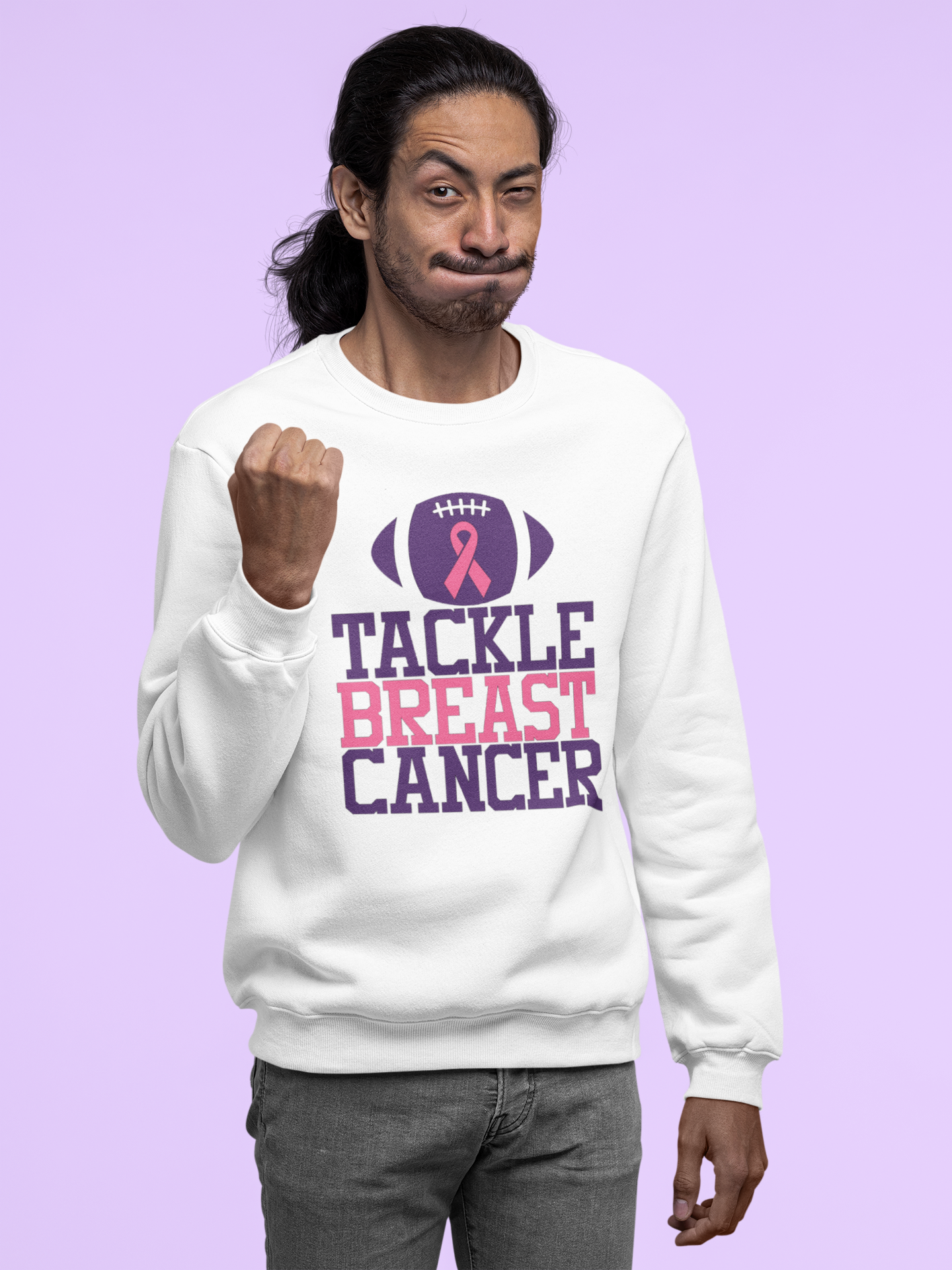 Tackle-Breast-Cancer-Sweatshirt
